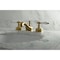 Kingston Brass KS1167PL 8" Widespread Bathroom Faucet, Brushed Brass KS1167PL - alternate 5